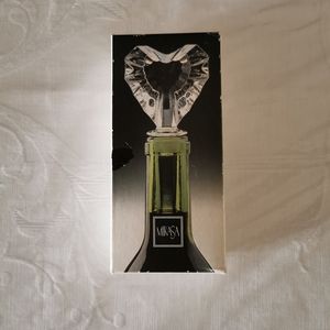 Mikasa Venus Clear Heart Shaped Wine Bottle Topper